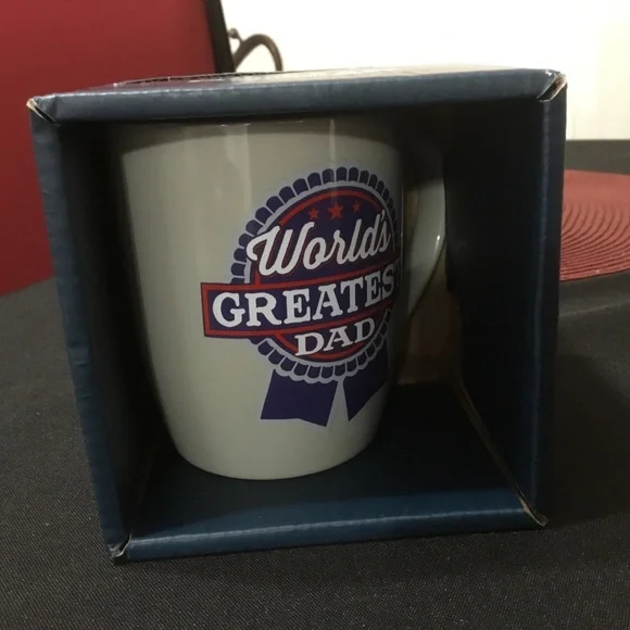 World’s GREATEST DAD (NEW) 12oz ceramic mug, Microwave/ Dishwasher safe - Picture 7 of 11